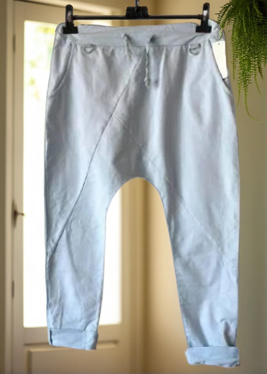 Hlače Baggy Modra S velikost