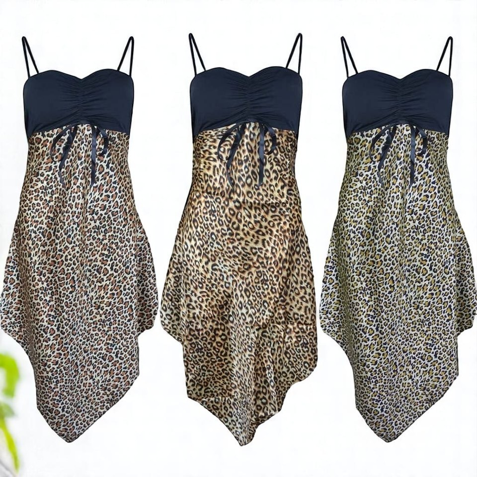 Obleka Leopard vzorec UNI Velikost