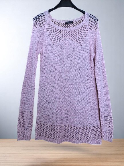 Tunika Pletena Roza UNI Velikost