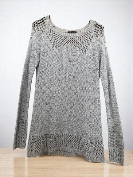 Tunika Pletena Siva UNI Velikost