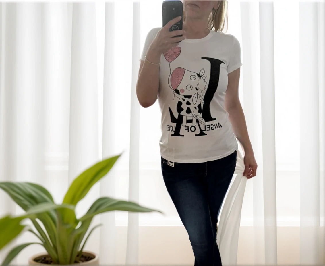 Majčka Angel of Love L-XL Velikost-trgovinadanija.si